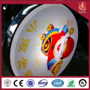 Vacuum Forming PETG Plastic advertising light box