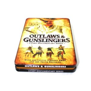 premium double cover DVD tin cases