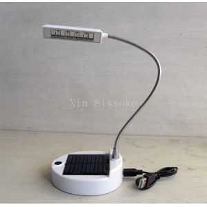 LED Solar Power Desk Lamp