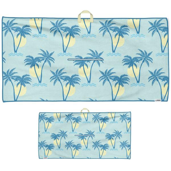 Buy Wholesale Magnetic Golf Towel High Quality Sport Accessories Magnet Golf Towel Custom Logo Microfiber Waffle Golf Towels at wholesale prices