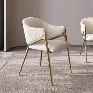 Gold Upholstered Restaurant Chairs White Upholstered Dining Chairs With Steel