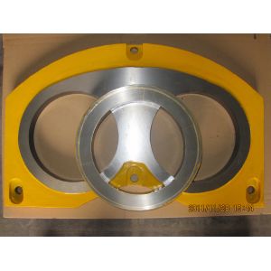 China CIFA ZOOMLION Concrete Pump Parts Spectacle Wear Plate DN230 001690201A0000004 on sale