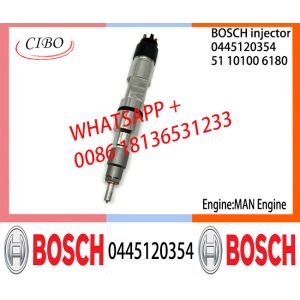 BOSCH 0445120354 Neutral Diesel Fuel Injector Assembly 0445120354 51101006180