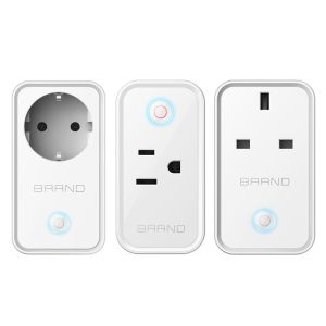 Easy To Setup European Wall Plug , Wifi Smart Plug Support 13 Languages Smart