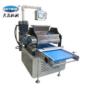 Multi - Function Automatic Cookie Production Line Mini Tray Type Wire Cut