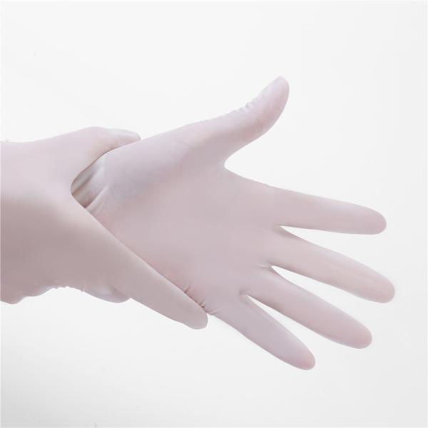 Anti Allergy EO Medical Consumable Items Disposable Latex Examination Gloves