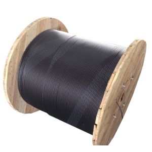 Customized Black G652D FRP ADSS Fiber Optic Cable