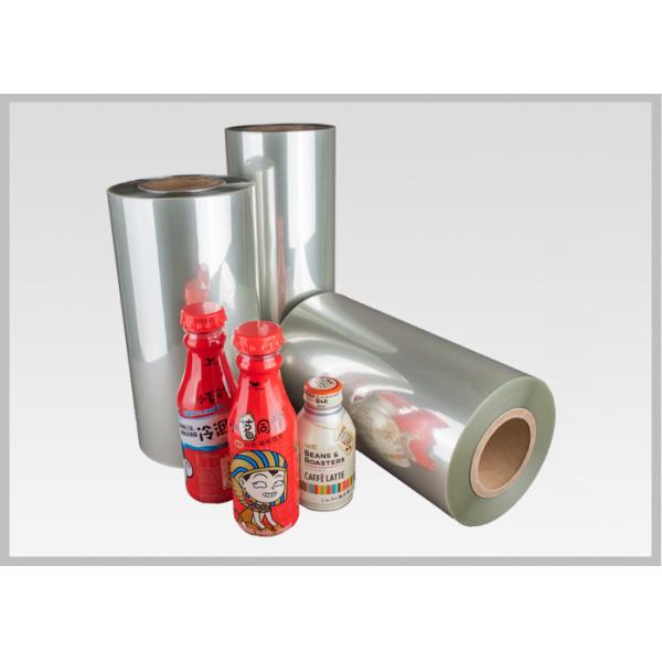 Roll Heat Shrinkable Polyethylene Terephtalate Glycol Shrink Wrap 450mm - 1200mm