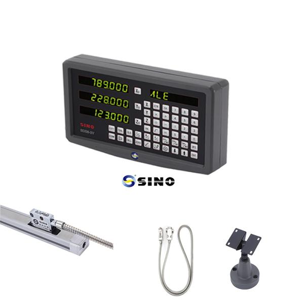 SINO SDS6-3V 2/3 Axis Digital Readout Class Linear Endoder Scale KA600-1300mm DRO Display 5um