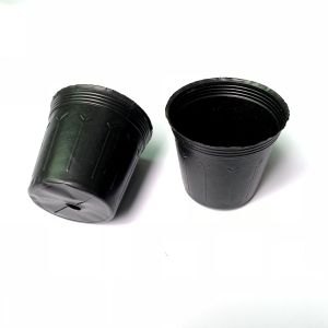 China Custom Plastic Flower Pot Soft Plastic Nursery Pot For Home on sale