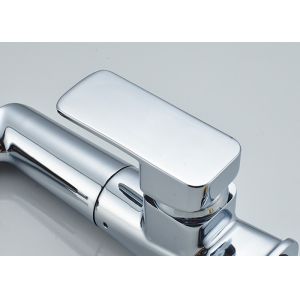 360 Degree Rotation Brass Kitchen Basin Faucet Cold And Hot Water ROVATE