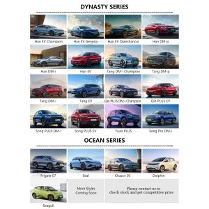 2022 BYD Qin Han Tang Song Yuan Plus SUV Electric EV Car Endurance Mileage 430