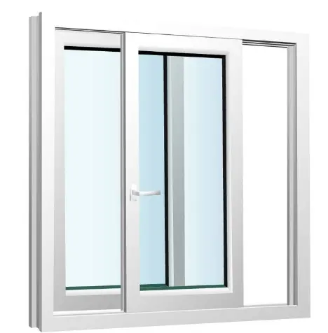 Hot Sale UPVC Sliding Window with Double Glazing