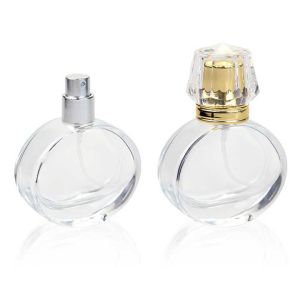 10ml 50ml 60ml 100ml Luxury Transparent and Frosted Perfume Glass Bottle with