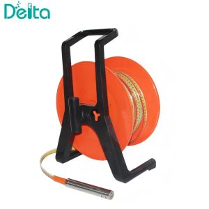 WML Battery Powered 50m Depth Indicator Steel Ruler Tape Water Level Meter