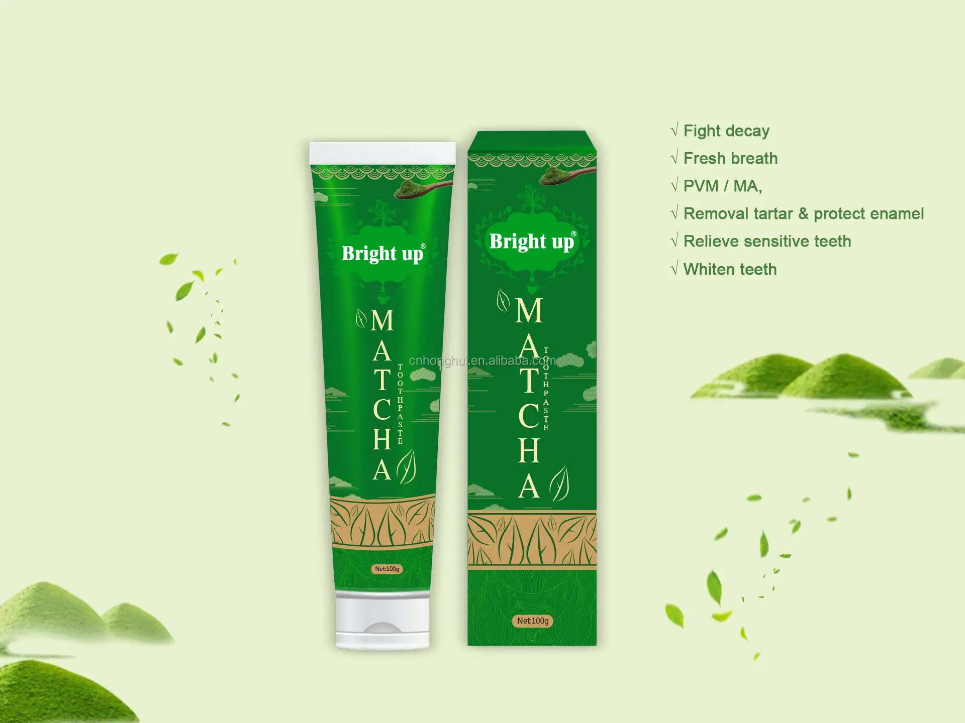 Say Hello to a Brighter Smile with Green Tea Flavor Teeth Whitening Toothpastes