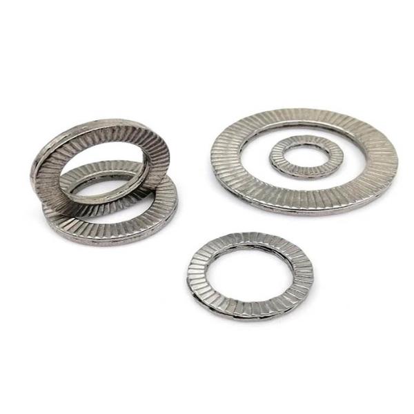 Buy M8 M10 SS316 316L A2 70 Stainless Steel Plain  Double Fold Self Locking Washer DIN 25201 at wholesale prices