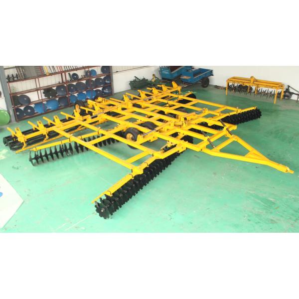 Once-over tillage machine