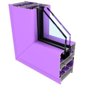 Casement 6063 Thermal Break Aluminium Profiles Mill Finish Surface