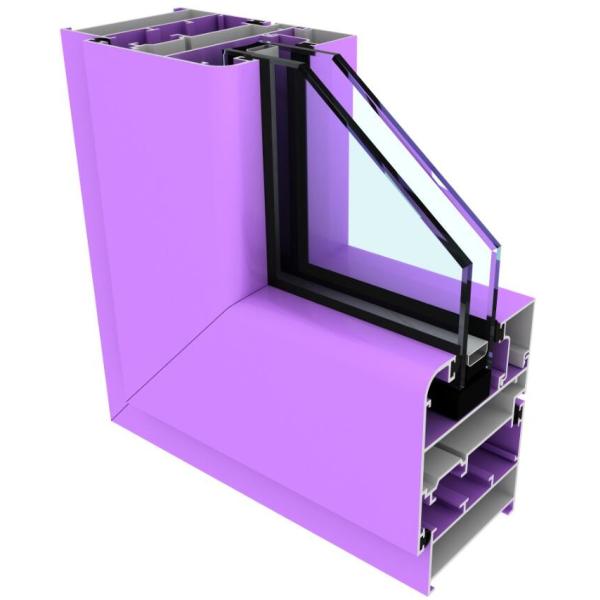 Buy Casement 6063 Thermal Break Aluminium Profiles Mill Finish Surface at wholesale prices