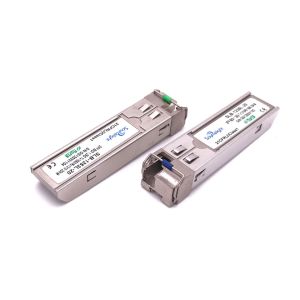 20km Sfp Optical Transceiver Tx1310nm Rx1550nm , Bidi Sfp Transceiver