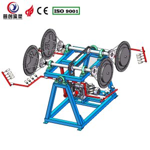 Fully Automatic Roto Mold Machine For Rock And Roll
