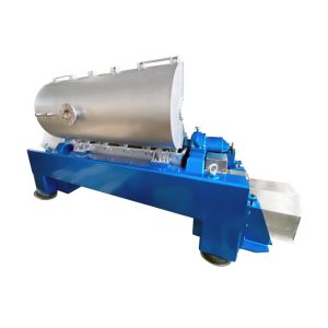 Sludge Dewatering 2 Motor Decanter Separator Waste Oil Automatic Centrifuge