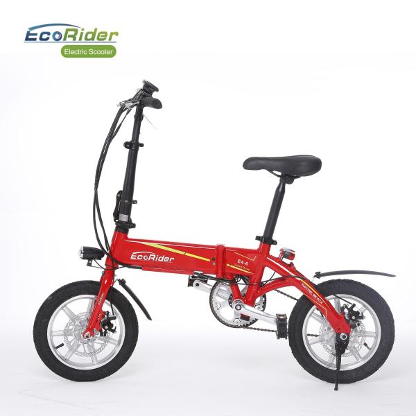 Buy 36V 250W Brushless Motor Foldable Electric Bike With Aluminium Alloy at wholesale prices