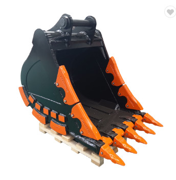 Buy PC220 EX230 PC320 Excavator Rock Bucket Heavy Duty at wholesale prices