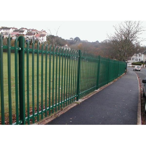Professional Palisade Security Fence , Steel Palisade Fence Panels For