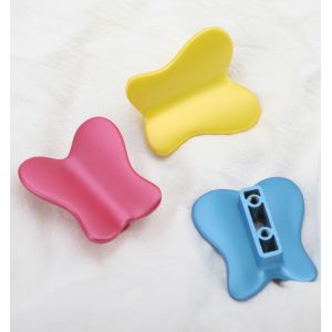 52mm Butterfly Colorful Children Design Zinc Alloy Handle For Kids Room