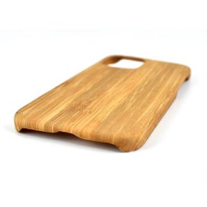 Dirt Resistant Engraved Wooden Phone Case For iPhone 12
