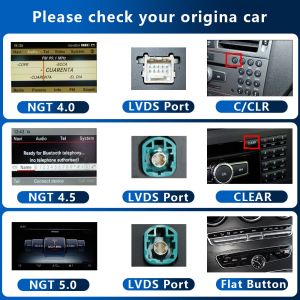 Qualcomm 8 core 12.3" Universial Car Navigation For Mercedes Benz 5.0 2015-2018