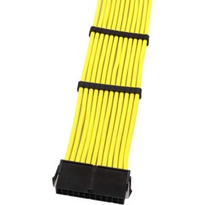 Sleeved 24Pin Female to Male ATX Power Supply Extension Cable