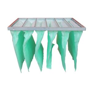 Multi Pockets Filters for Air Conditioning with High Air Volume of 2500m3/h and