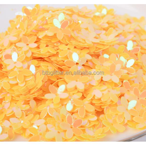 Glitter Sequins PET Art Craft Supplies Five-leaf Flower Loose Wedding Party Shoes Y3 10mm-20mm Stock Graduation Valentine's Day