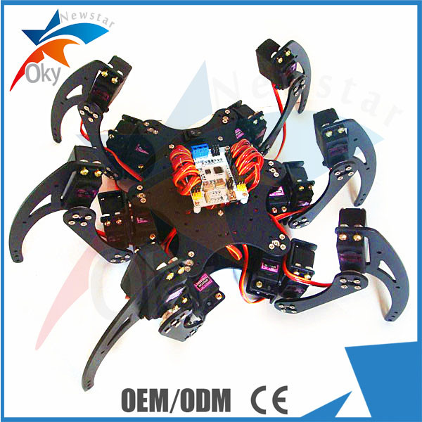 Buy 20DOF Claw Machine Diy Robot Kit / Kit Hexapod Robot For Teaching at wholesale prices