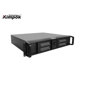 250km COFDM Digital Wireless Video Transmitter With AES Encryption 80 Watt Power