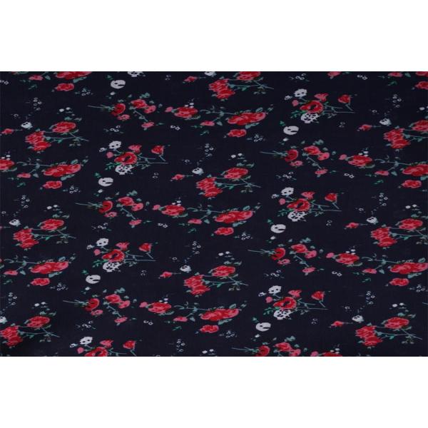 Buy 90gsm Polyester Chiffon Fabric Printed  Aop 75Dx48S at wholesale prices