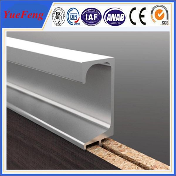 Buy 6000 series aluminium profiles for kitchen door edge at wholesale prices
