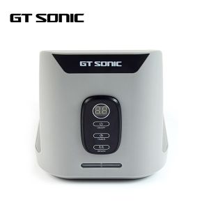 50W 1.3L Stainless Steel Ultrasonic Cleaner Transparent Lid Touch Panel