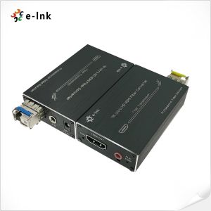 10.3Gbps HDMI Fiber Extender No delay With 3.5mm External Audio