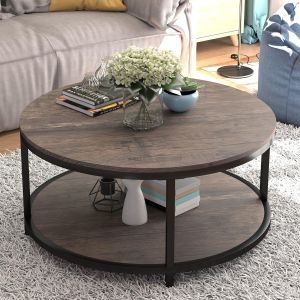 Customizable Manufactured Solid Wood Frame Sectional Coffee Table for Modern