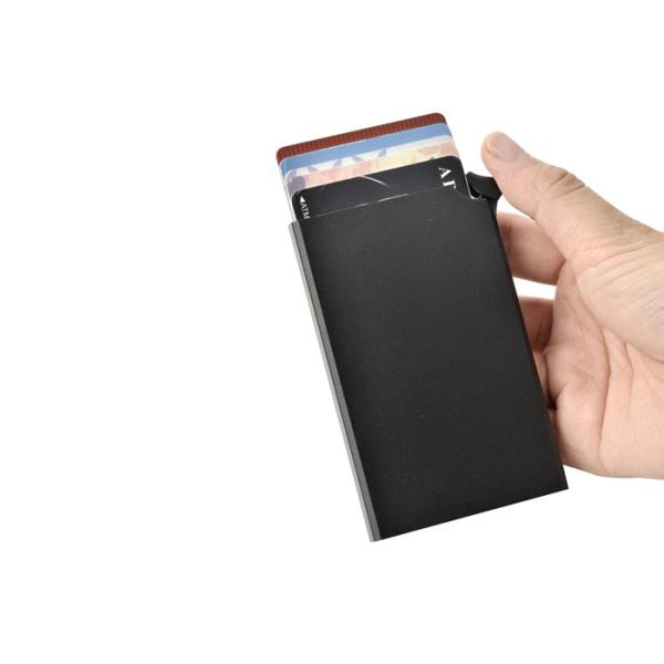 Buy Money Clip Men'S Credit Card Organizer Wallet Holder Metal Rectangle at wholesale prices