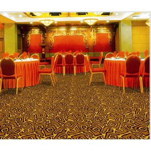 Wedding PVC Commercial Flooring 100 Polypropylene Material Wilton Design