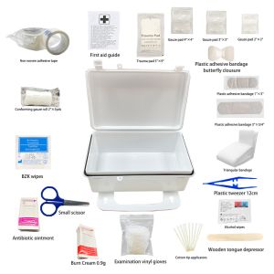 Customized 10-Person First Aid Kit for Camping and Outdoor Emergency Medical