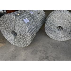 China 2Rolls Package 2mm Thickness Galvanized Pipe coating welded Mesh for Subsea Gas & Oil Pipeline on sale