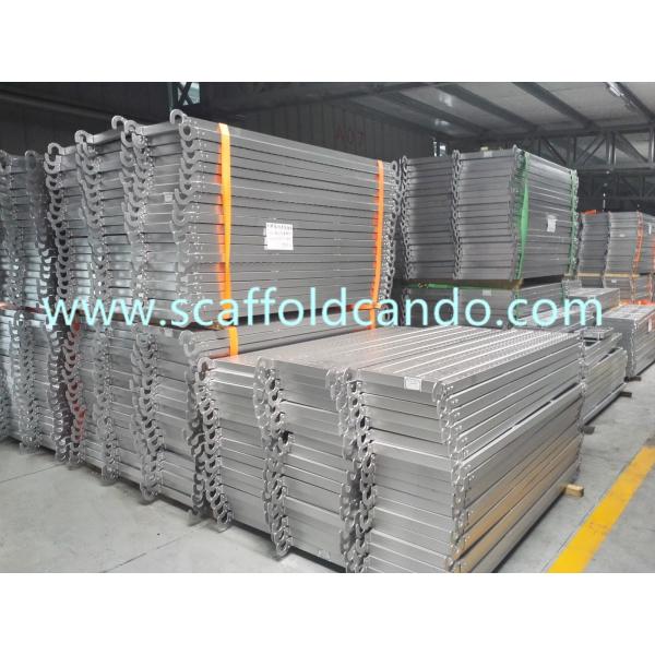 Pre-galvanized catwalk 420*1829mm, 480*1829mm, 500*1829mm plank with 43.5mm hooks as working platform in frame scaffold