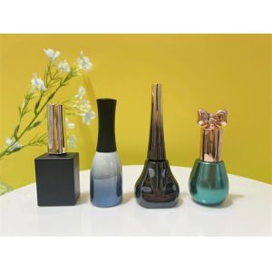 Odm 12ml 15ml 10ml Nail Polish Bottle Square Round Oval Shape