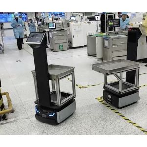 High Speed Autonomous Mobile Robot with HDMI Connectivity Long Battery Life 500M